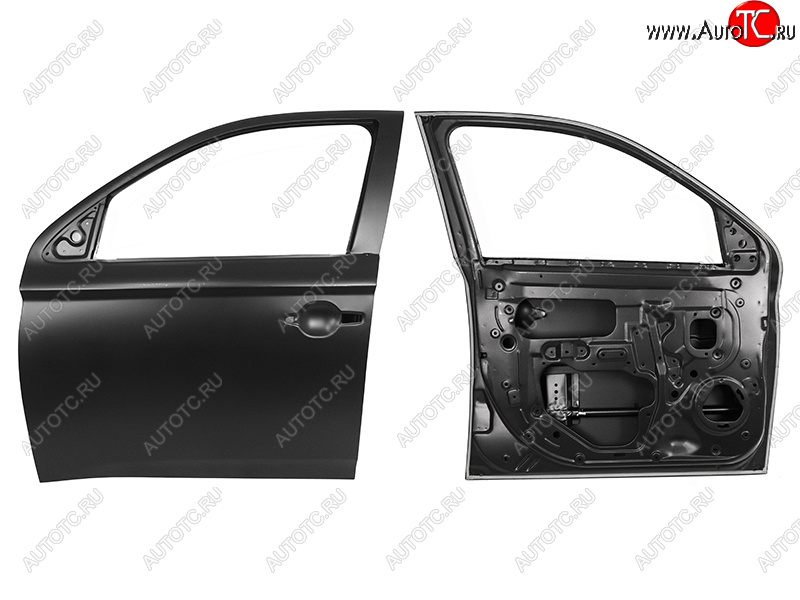19 699 р. Дверь передняя LH SAT  Mitsubishi Outlander  GF (2012-2022) дорестайлинг, 1-ый рестайлинг, 2-ой рестайлинг, 3-ий рестайлинг (неокрашенная)  с доставкой в г. Белгород
