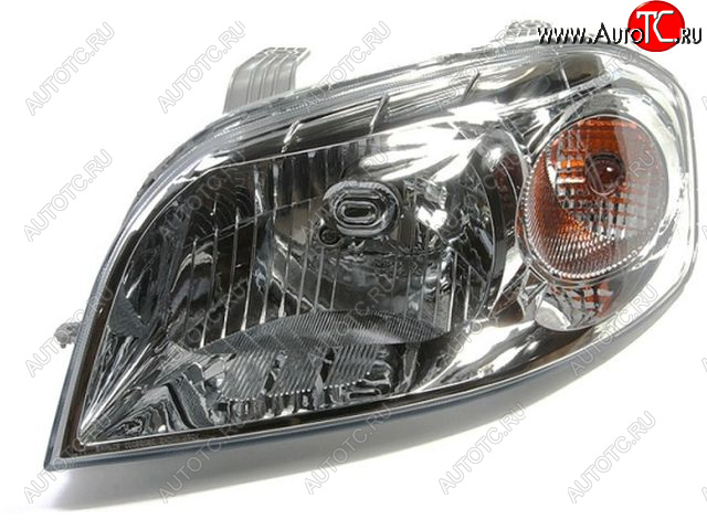 3 099 р. Левая фара (c электрокорректором) DEPO Chevrolet Aveo T250 седан рестайлинг (2006-2011)  с доставкой в г. Белгород