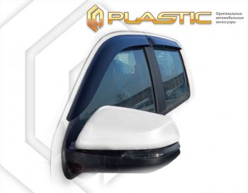 Ветровики дверей CA-Plastic JAC T8 Pickup Double Cab (РФ) (2023-2025)