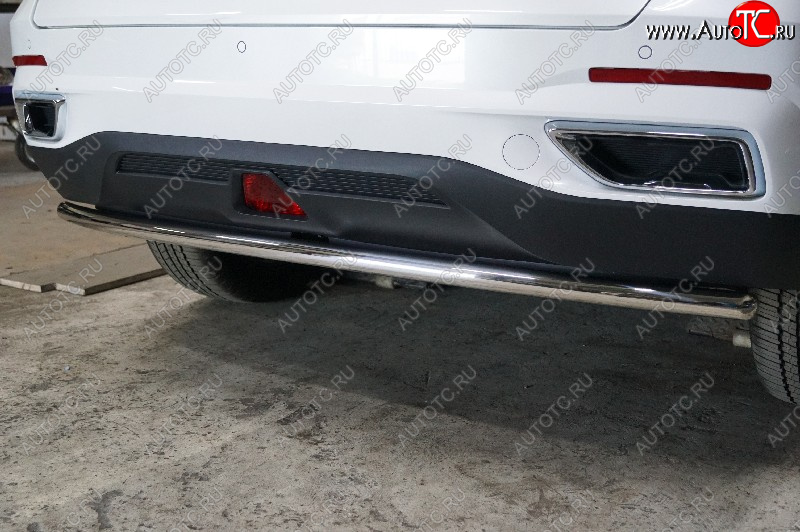 15 249 р. Защита задняя (нержавейка 42,4 мм), ТСС Тюнинг Changan CS55 Plus (2021-2025)  с доставкой в г. Белгород