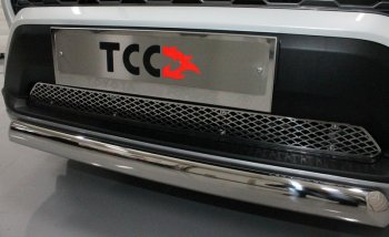 Рамка гос. номера ТСС Тюнинг Toyota RAV4 XA50 5 дв. дорестайлинг (2018-2025) (нержавейка)
