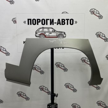 Ремонтные арки задних крыльев (Правая арка) Пороги-Авто Toyota Probox рестайлинг (2014-2025) (холоднокатаная сталь 0,8мм)