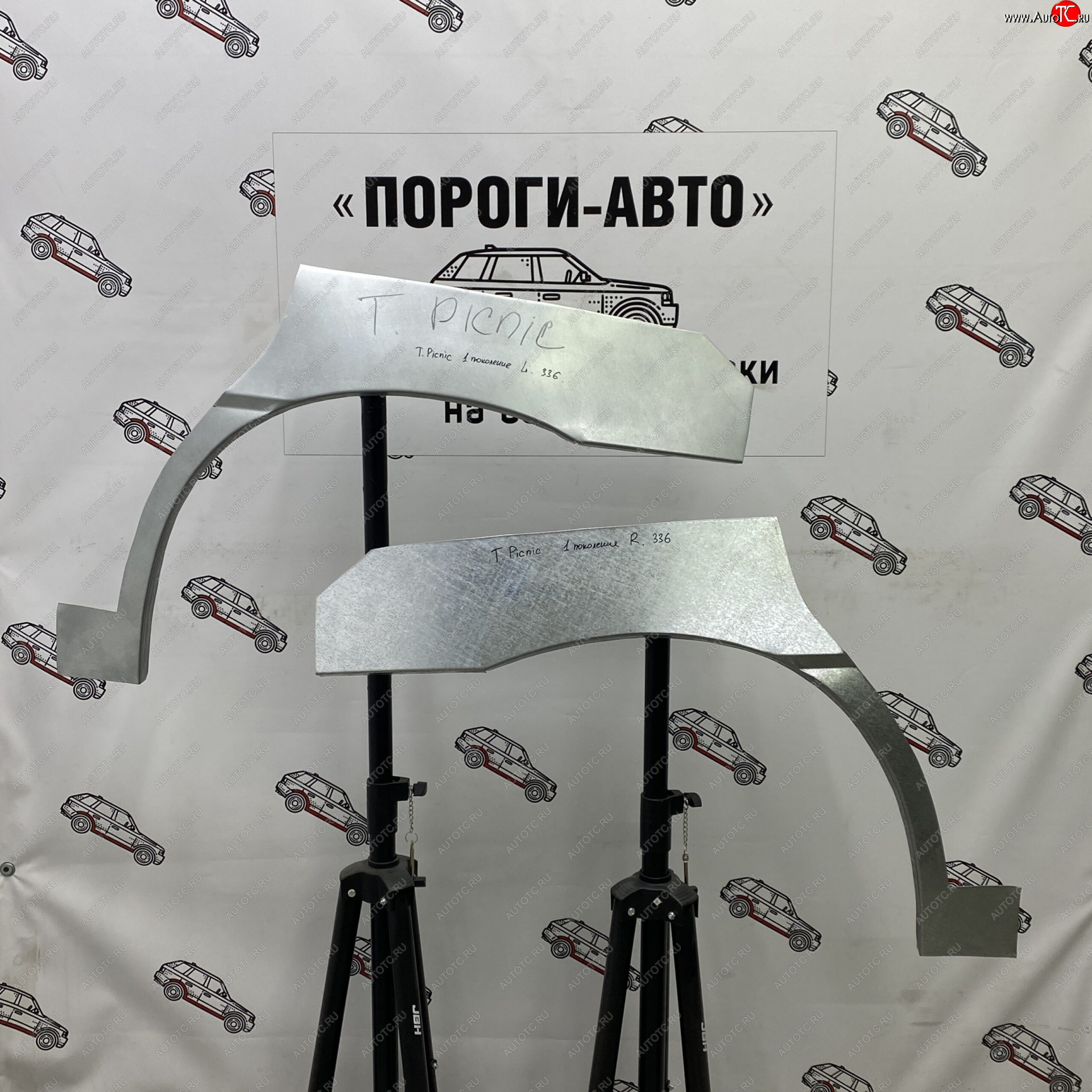 2 199 р. Правая внешняя задняя ремонтная арка ПОРОГИ-АВТО Toyota Picnic XM20 дорестайлинг (2001-2003) (холоднокатаная сталь 0,8 мм)  с доставкой в г. Белгород