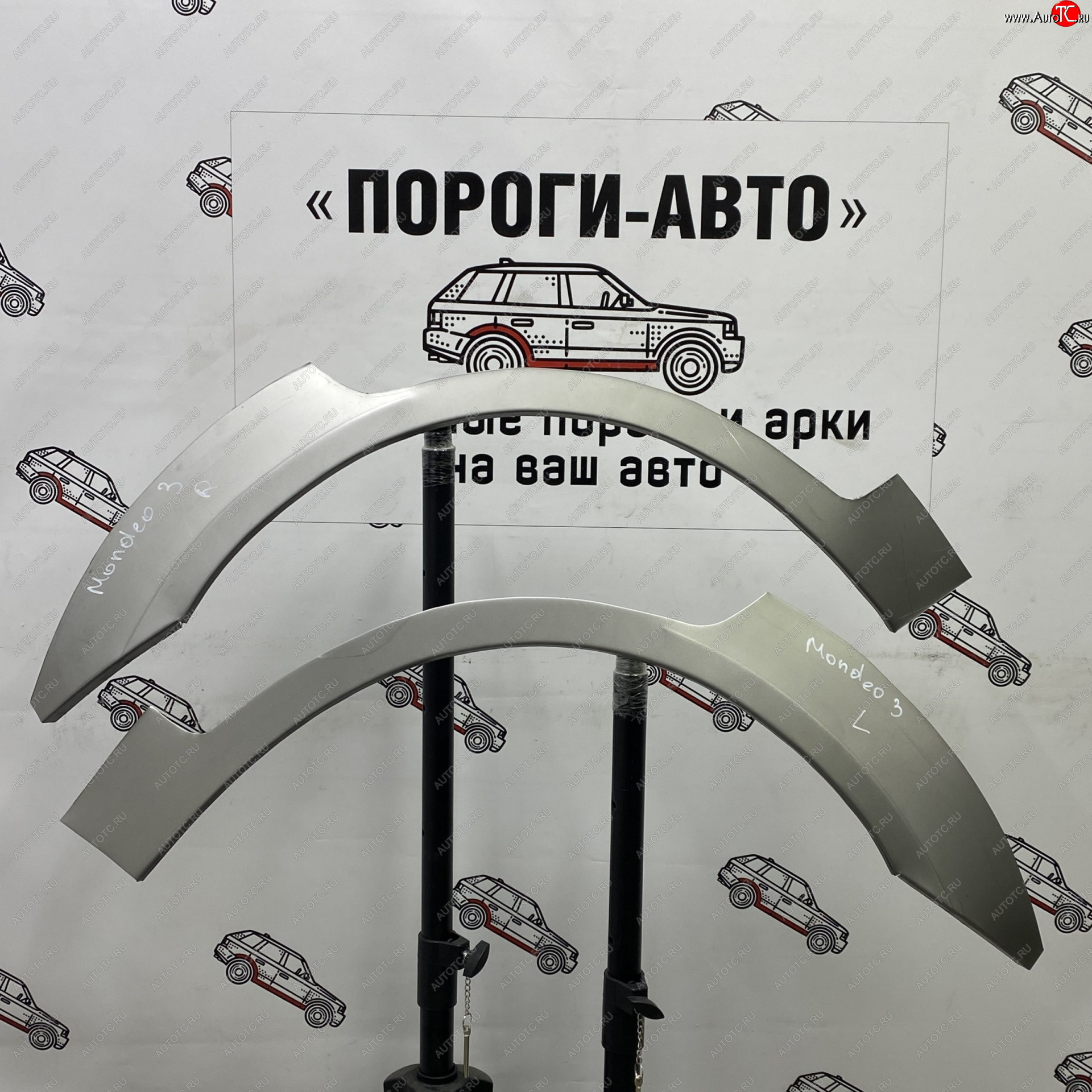 4 299 р. Комплект задних ремонтных арок Пороги-Авто Ford Mondeo Mk3,B4Y дорестайлинг, седан (2000-2003) (Холоднокатаная сталь 0,8 мм)  с доставкой в г. Белгород
