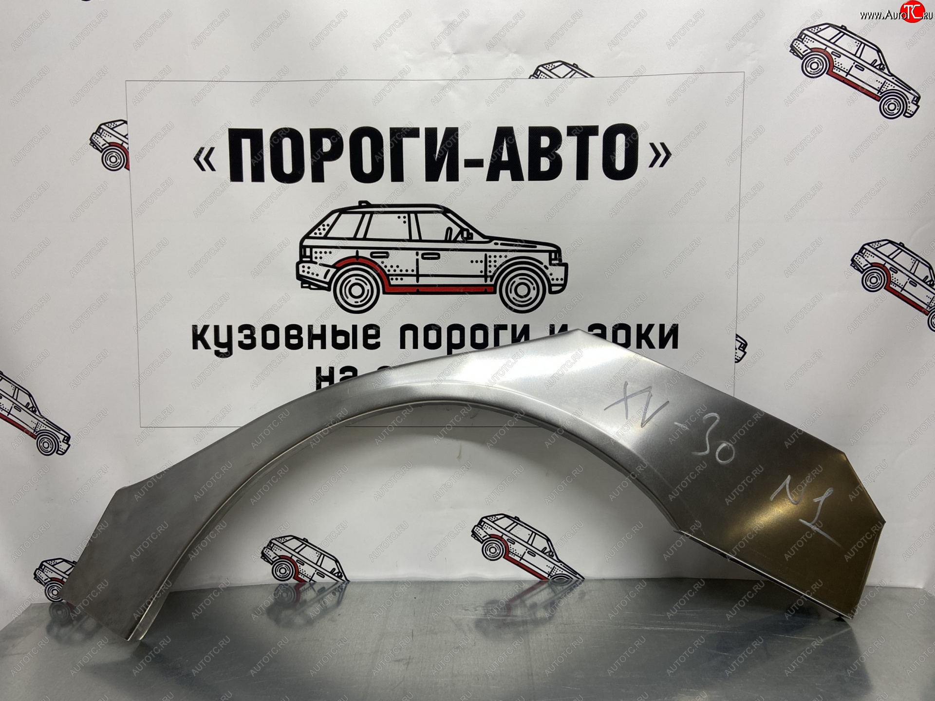2 199 р. Ремонтные арки заднего крыла (Правая арка) Пороги-Авто Toyota Camry XV30 дорестайлинг (2001-2004) (холоднокатаная сталь 0,8мм)  с доставкой в г. Белгород