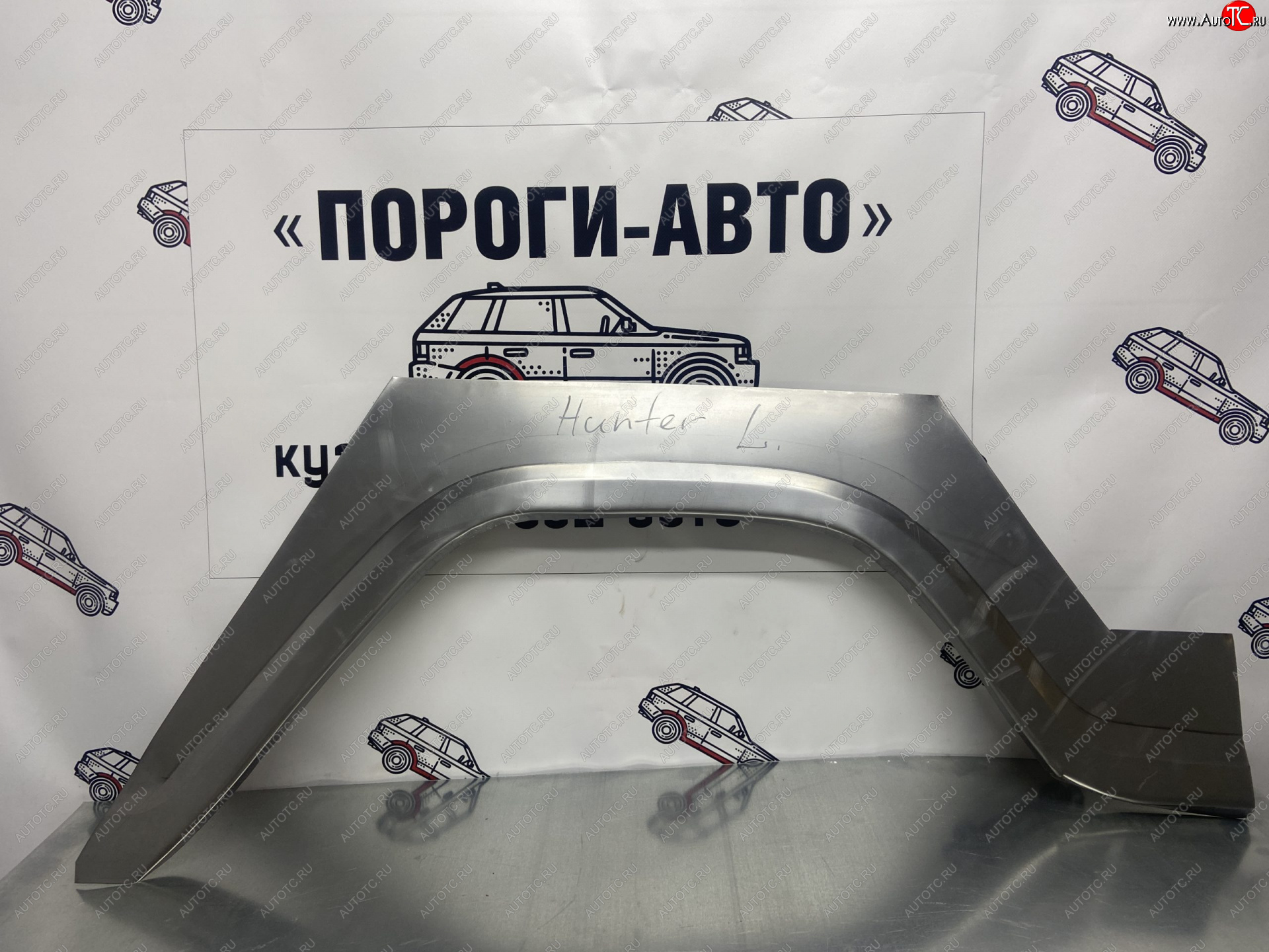 2 199 р. Левая внешняя задняя ремонтная арка ПОРОГИ-АВТО Уаз 315195 Хантер (2003-2025) (холоднокатаная сталь 0,8 мм)  с доставкой в г. Белгород