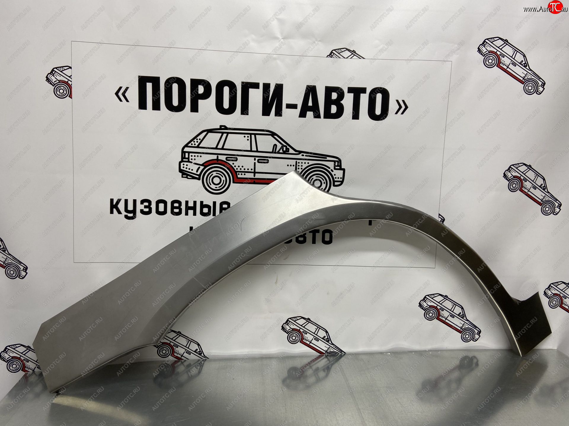 2 199 р. Левая внешняя задняя ремонтная арка ПОРОГИ-АВТО Toyota Highlander XU20 дорестайлинг (2000-2003) (Холоднокатаная сталь 0,8 мм)  с доставкой в г. Белгород