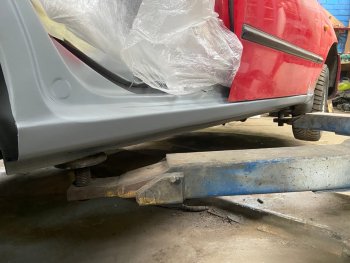 Ремкомплект порогов (2 шт.) Пороги-Авто Hyundai Accent 2 LC седан дорестайлинг (ТагАЗ) (1999-2012) (Холоднокатанная сталь 1 мм)