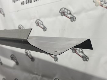 Левый ремонтный порог ПОРОГИ-АВТО Toyota Corolla E120 седан дорестайлинг (2000-2004) (холоднокатаная сталь 1 мм)