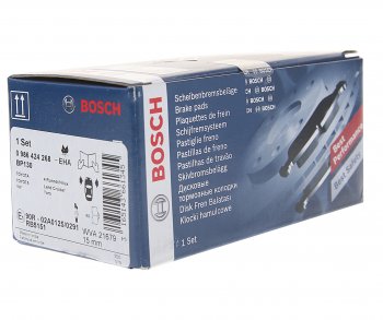 3 079 р. Колодки тормозные передние (4шт.) BOSCH Toyota 4Runner N180 5 дв. дорестайлинг (1995-2000)  с доставкой в г. Белгород. Увеличить фотографию 3