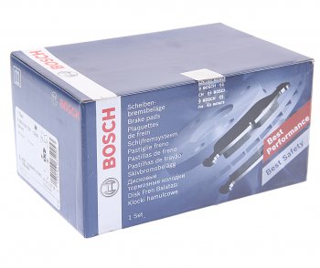 4 549 р. Колодки тормозные задние (4шт.) BOSCH Mercedes-Benz ML class W163 рестайлинг (2001-2005)  с доставкой в г. Белгород. Увеличить фотографию 3