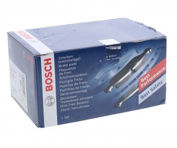 2 499 р. Колодки тормозные передние (4шт.) BOSCH CITROEN C8 (2002-2014)  с доставкой в г. Белгород. Увеличить фотографию 2