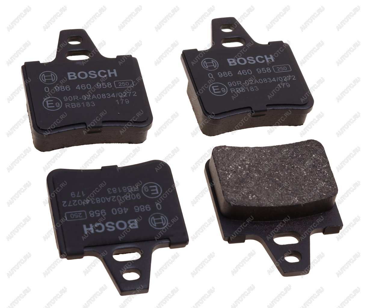 1 259 р. Колодки тормозные задние BOSCH CITROEN Xantia лифтбэк дорестайлинг (1992-1997)  с доставкой в г. Белгород