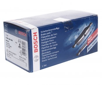 2 199 р. Колодки тормозные задние (4шт.) BOSCH SAAB 900 NG лифтбэк (1993-1998)  с доставкой в г. Белгород. Увеличить фотографию 2