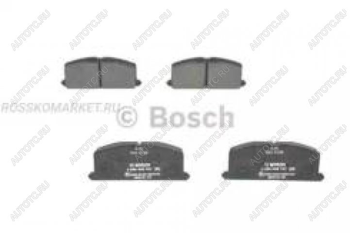 1 789 р. Колодки тормозные передние (4шт.) BOSCH Toyota Camry V30 (1990-1994)  с доставкой в г. Белгород