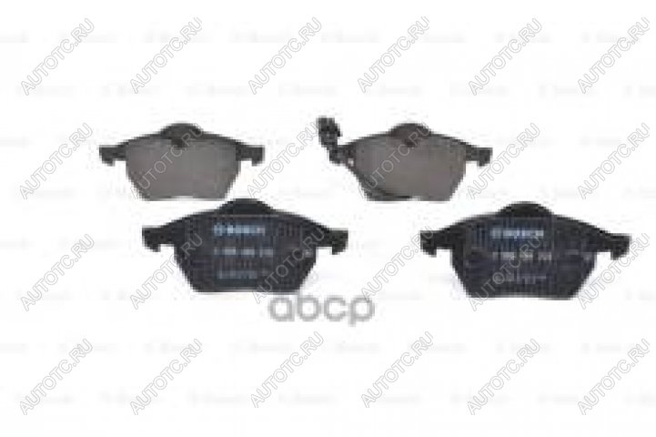 3 859 р. Колодки тормозные передние (4шт.) BOSCH Volkswagen Bora (1998-2005)  с доставкой в г. Белгород