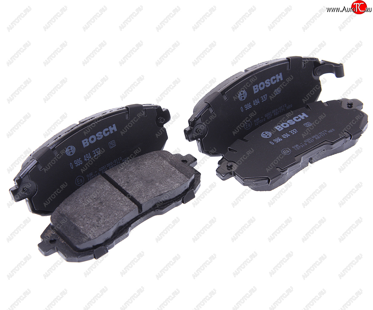 2 899 р. Колодки тормозные передние (4шт.) BOSCH Nissan Juke 1 YF15 дорестайлинг (2010-2014)  с доставкой в г. Белгород