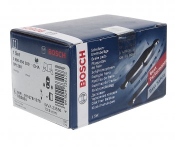 1 389 р. Колодки тормозные задние (4шт.) BOSCH Toyota RAV4 CA20 3 дв. дорестайлинг (2000-2003)  с доставкой в г. Белгород. Увеличить фотографию 2