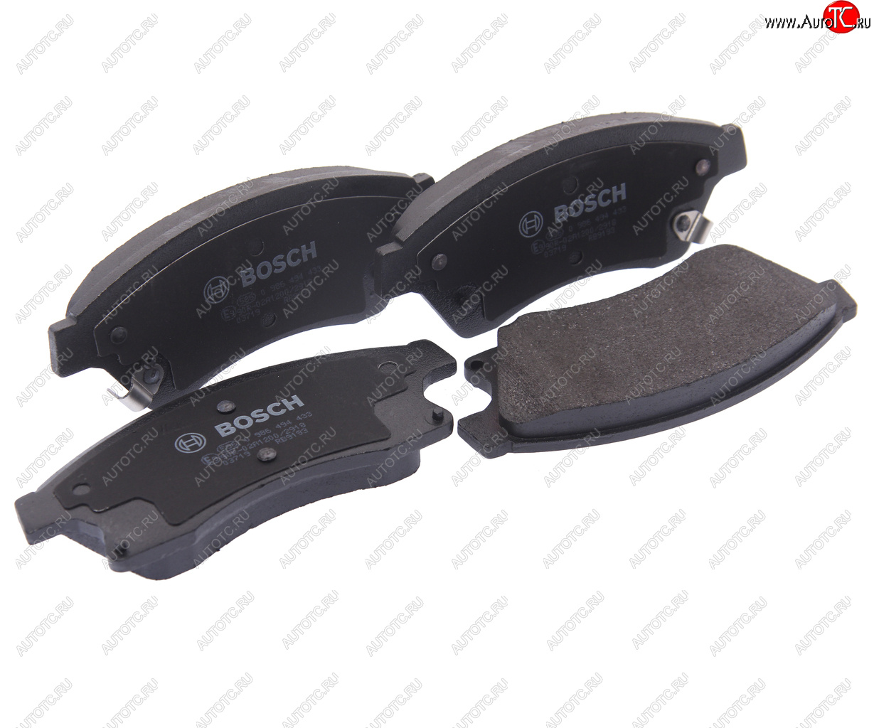3 479 р. Колодки тормозные передние R15 (4шт.) BOSCH Chevrolet Cruze J300 седан дорестайлинг (2009-2012)  с доставкой в г. Белгород