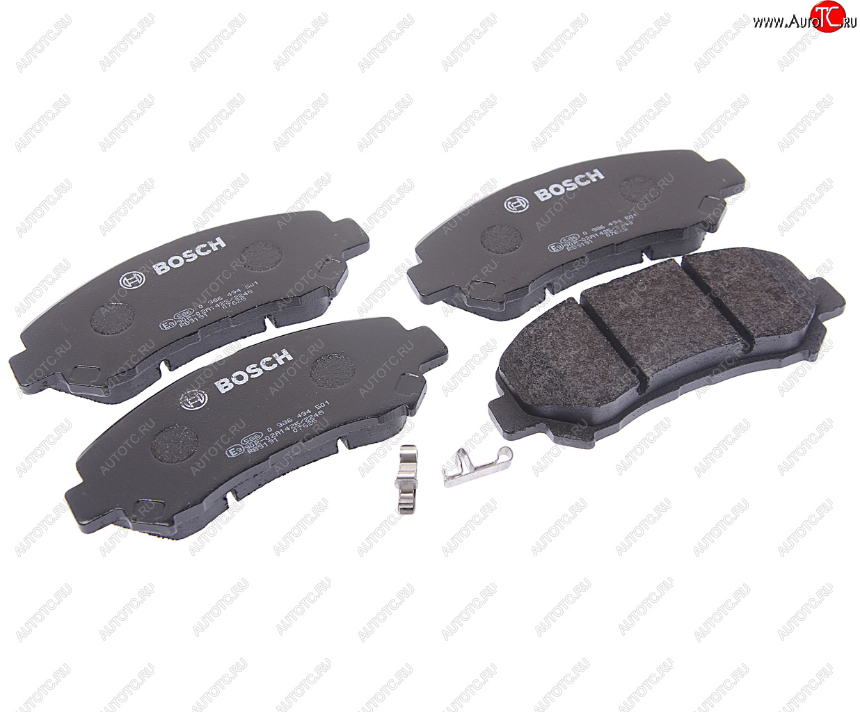 2 499 р. Колодки тормозные передние (4шт.) BOSCH Nissan Qashqai 1 J10 рестайлинг (2010-2013)  с доставкой в г. Белгород