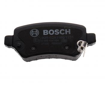 3 999 р. Колодки тормозные задние (4шт.) BOSCH Opel Astra H седан рестайлинг (2007-2009)  с доставкой в г. Белгород. Увеличить фотографию 4