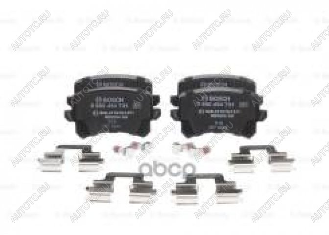 3 799 р. Колодки тормозные задние (4шт.) BOSCH Audi A6 С4 седан (1994-1997)  с доставкой в г. Белгород
