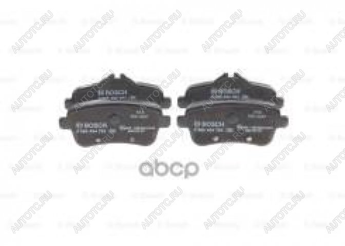 3 399 р. Колодки тормозные задние (4шт.) BOSCH Mercedes-Benz A class W176 дорестайлинг, хэтчбэк 5 дв. (2012-2015)  с доставкой в г. Белгород