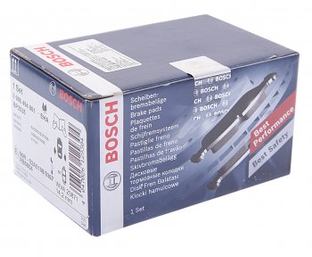 1 549 р. Колодки тормозные задние (4шт.) BOSCH Nissan X-trail 1 T30 дорестайлинг (2000-2003)  с доставкой в г. Белгород. Увеличить фотографию 3