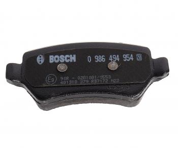 3 189 р. Колодки тормозные задние (4шт.) BOSCH KIA Ceed 2 JD дорестайлинг, хэтчбэк (2012-2015)  с доставкой в г. Белгород. Увеличить фотографию 3
