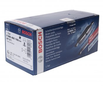 2 799 р. Колодки тормозные задние (4шт.) BOSCH Chevrolet Epica V200 (2004-2006)  с доставкой в г. Белгород. Увеличить фотографию 2