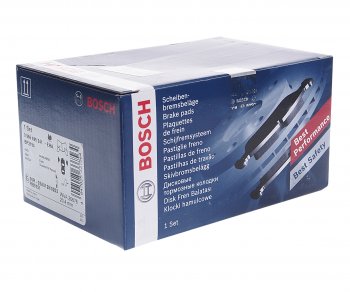 3 399 р. Колодки тормозные передние (4шт.) BOSCH Audi A6 C7 дорестайлинг, седан (2010-2014)  с доставкой в г. Белгород. Увеличить фотографию 2