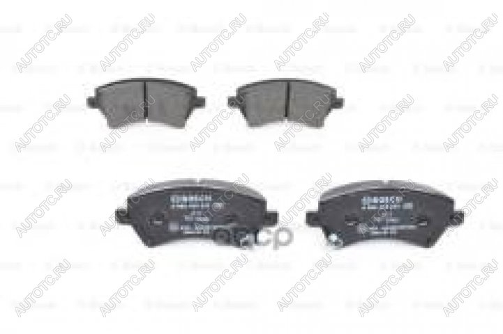 2 299 р. Колодки тормозные передние (4шт.) BOSCH Toyota Corolla E100 седан (1991-2002)  с доставкой в г. Белгород