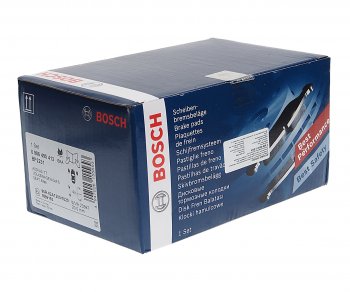 2 799 р. Колодки тормозные передние (4шт.) BOSCH Volkswagen Passat B6 седан (2005-2011)  с доставкой в г. Белгород. Увеличить фотографию 3