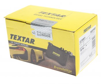 5 749 р. Колодки тормозные передние (4шт.) TEXTAR Toyota Camry V30 (1990-1994)  с доставкой в г. Белгород. Увеличить фотографию 3
