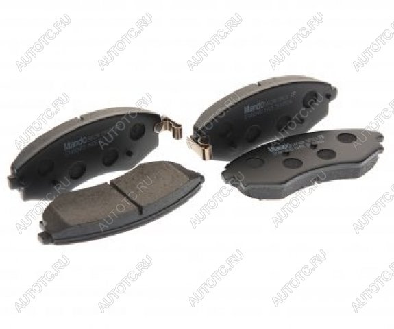 4 499 р. Колодки тормозные передние (4шт.) TEXTAR Hyundai Sonata EF рестайлинг ТагАЗ (2001-2013)  с доставкой в г. Белгород
