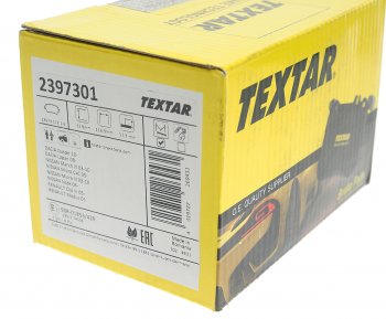 2 879 р. Колодки тормозные передние (4шт.) TEXTAR Nissan March K11 хэтчбэк 5 дв. 2-ой рестайлинг (1997-2003)  с доставкой в г. Белгород. Увеличить фотографию 3