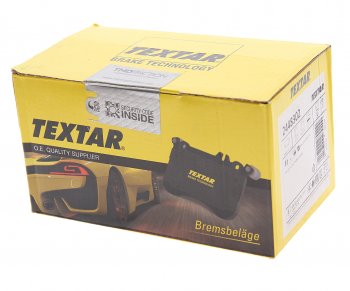 4 099 р. Колодки тормозные задние (4шт.) TEXTAR Volkswagen Passat B6 седан (2005-2011)  с доставкой в г. Белгород. Увеличить фотографию 3