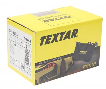 4 099 р. Колодки тормозные задние (4шт.) TEXTAR Ford Mondeo Mk1,BNP универсал (1992-1996)  с доставкой в г. Белгород. Увеличить фотографию 2