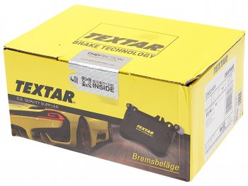 4 299 р. Колодки тормозные передние (4шт.) TEXTAR Chevrolet Aveo T300 седан (2011-2015)  с доставкой в г. Белгород. Увеличить фотографию 2