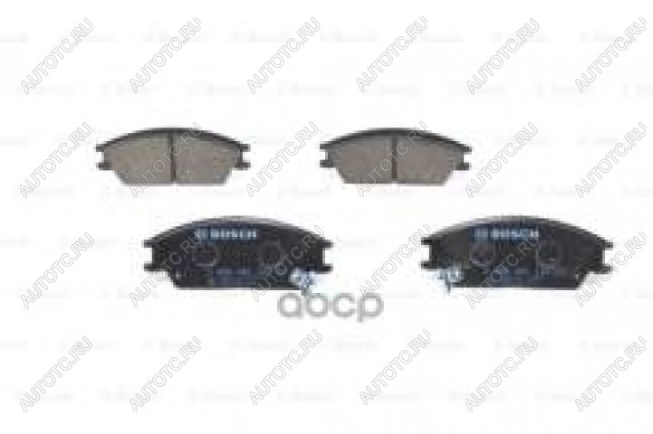 1 999 р. Колодки тормозные передние (4шт.) BOSCH Hyundai Accent 1 X3 седан дорестайлинг (1994-1997)  с доставкой в г. Белгород