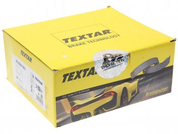 3 599 р. Колодки тормозные передние (4шт.) TEXTAR Лада 2101 (1970-1988)  с доставкой в г. Белгород. Увеличить фотографию 2
