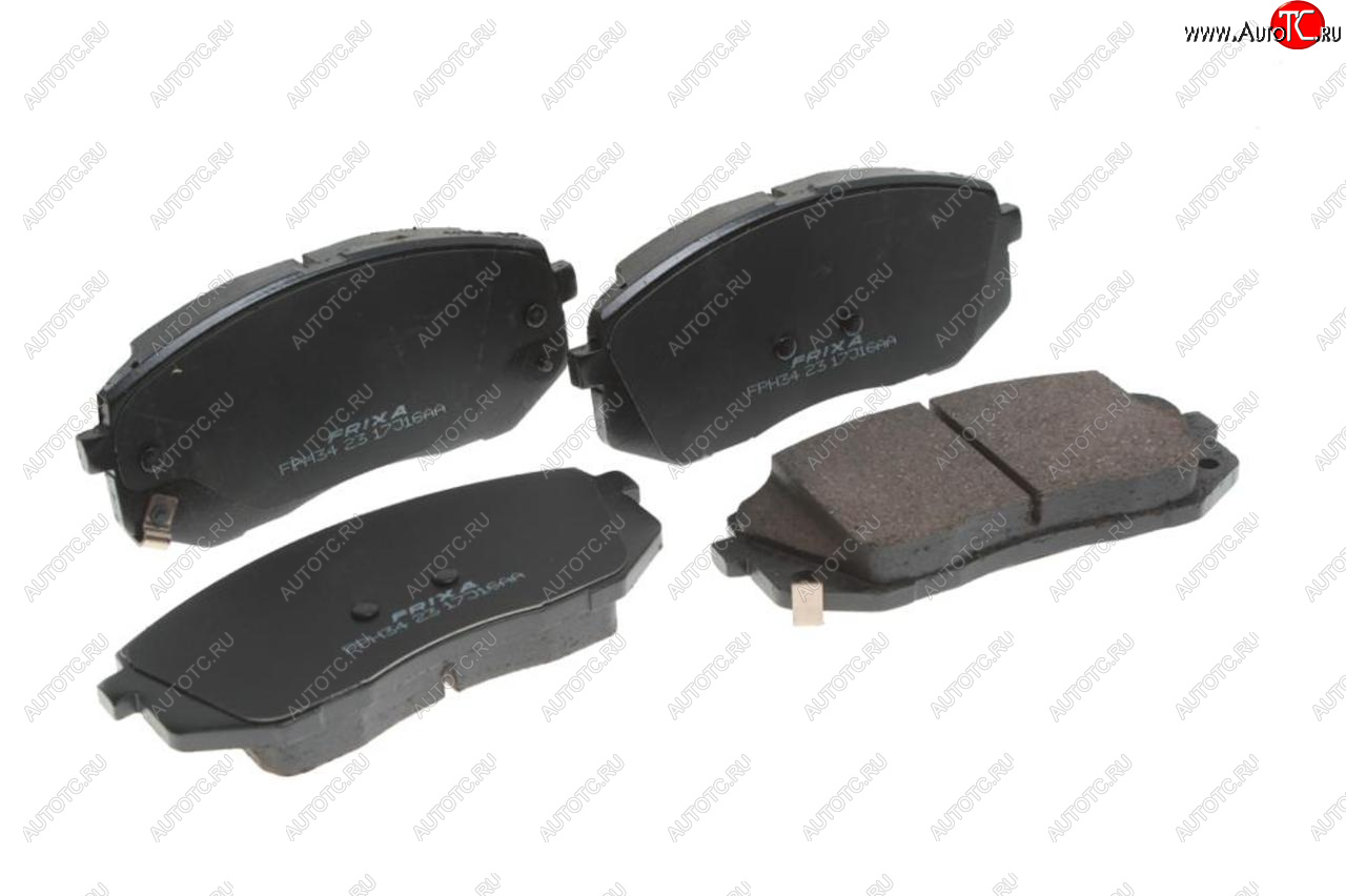 1 759 р. Колодки тормозные передние (4шт.) HANKOOK FRIXA Hyundai Tucson LM (2010-2017)  с доставкой в г. Белгород