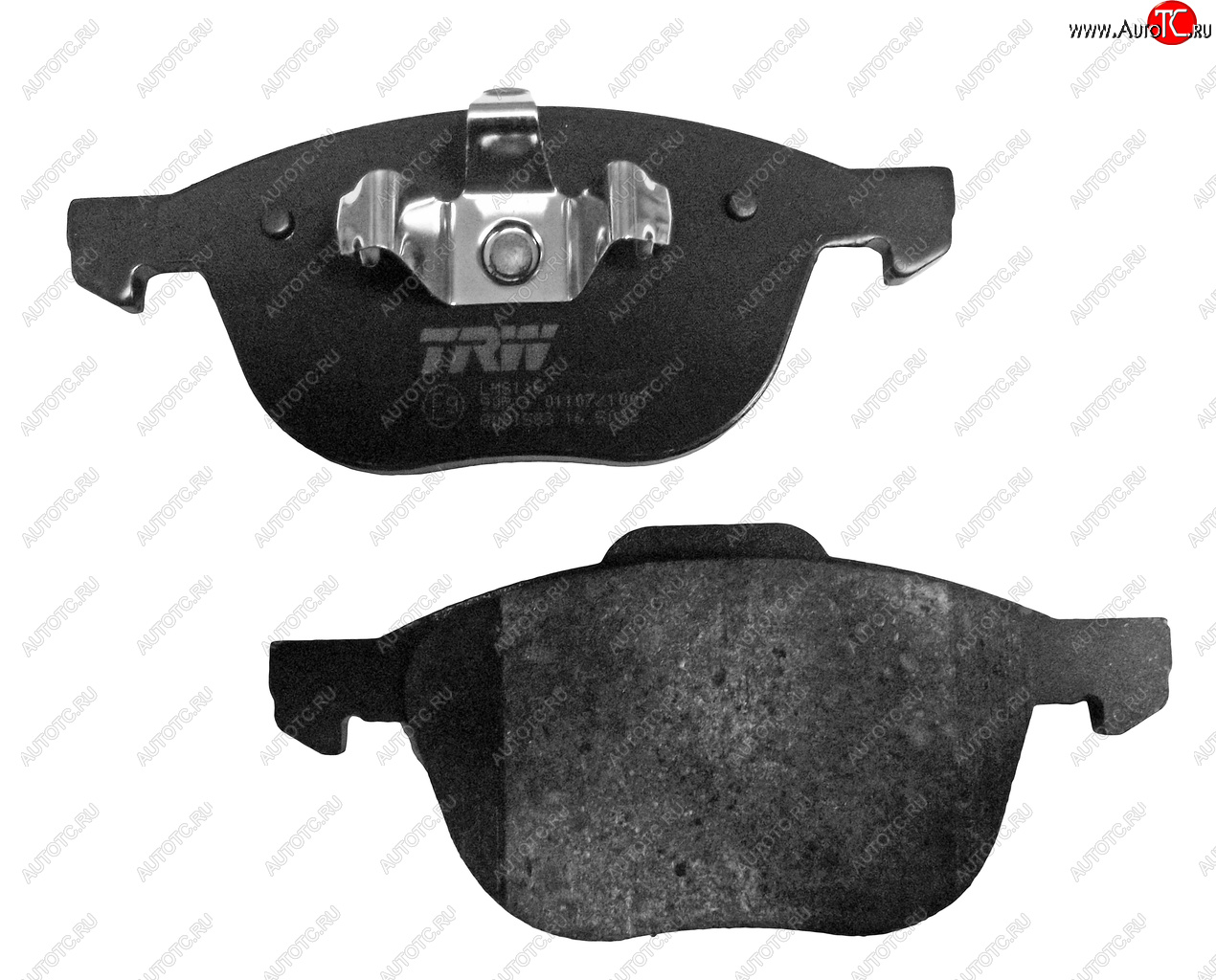 3 699 р. Комплект передних колодок дисковых тормозов TRW Ford Focus 2  седан дорестайлинг (2004-2008)  с доставкой в г. Белгород