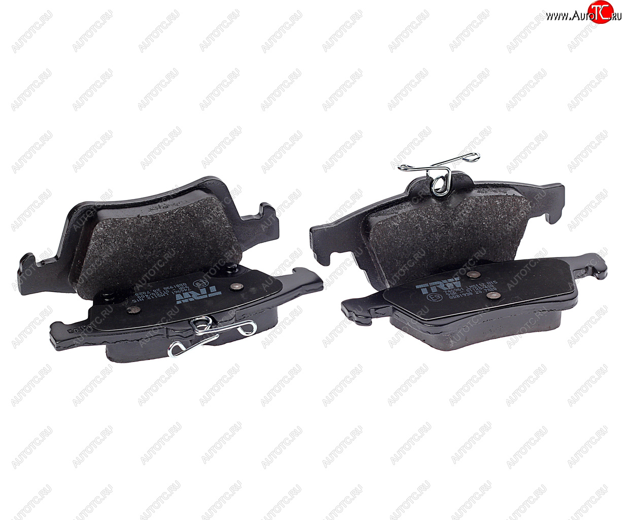 2 999 р. Колодки тормозные задние (4шт.) TRW Ford Focus 2  седан дорестайлинг (2004-2008)  с доставкой в г. Белгород