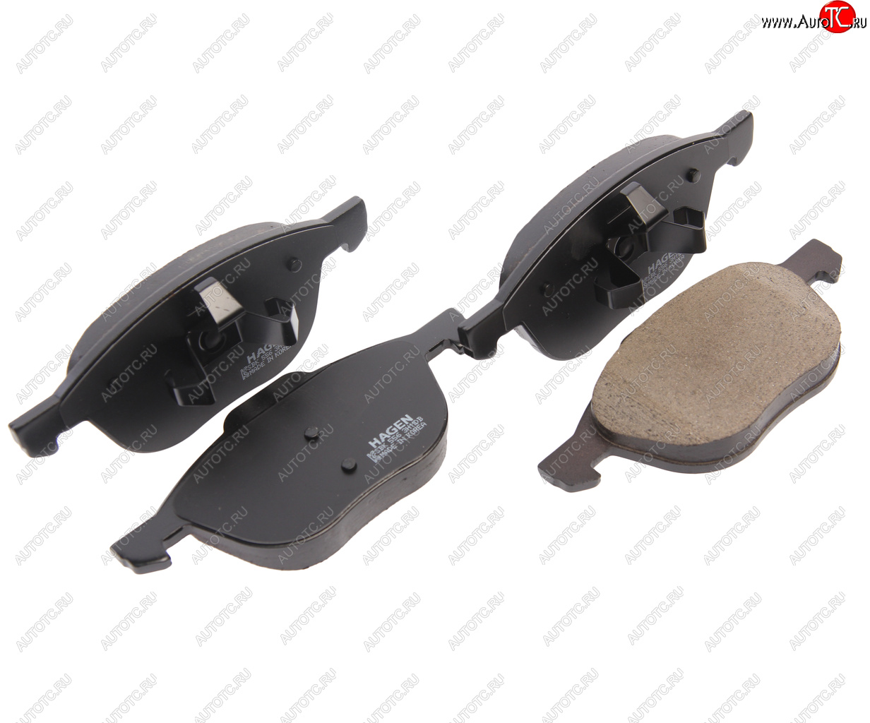 2 699 р. Колодки тормозные передние (4шт.) SANGSIN Ford Focus 2  седан дорестайлинг (2004-2008)  с доставкой в г. Белгород