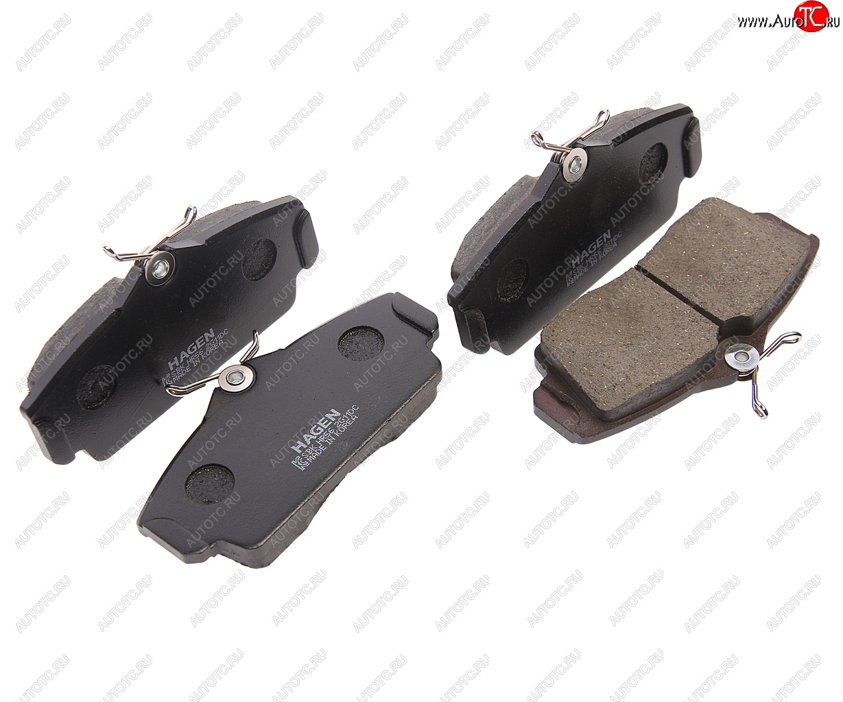 2 699 р. Колодки тормозные передние с АБС (4шт.) SANGSIN Nissan Almera N16 седан дорестайлинг (2000-2003)  с доставкой в г. Белгород