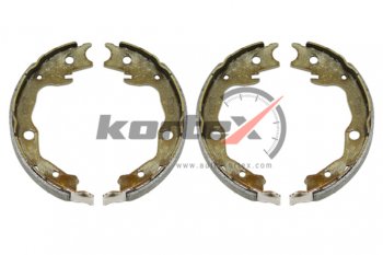 2 149 р. Колодки тормозные задние барабанные (4шт.) KORTEX Toyota RAV4 XA30 5 дв. 1-ый рестайлинг (2008-2010)  с доставкой в г. Белгород. Увеличить фотографию 5