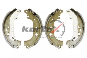 2 399 р. Колодки тормозные задние (4шт.) KORTEX Ford Focus 2  седан дорестайлинг (2004-2008)  с доставкой в г. Белгород. Увеличить фотографию 3