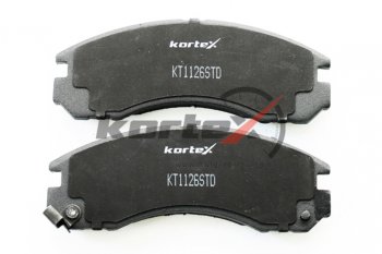 1 159 р. Колодки тормозные передние (4шт.) KORTEX Mitsubishi Outlander GF 2-ой рестайлинг (2015-2018)  с доставкой в г. Белгород. Увеличить фотографию 2