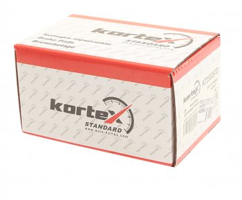 1 699 р. Колодки тормозные задние (4шт.) KORTEX Mitsubishi Outlander GF 2-ой рестайлинг (2015-2018)  с доставкой в г. Белгород. Увеличить фотографию 2